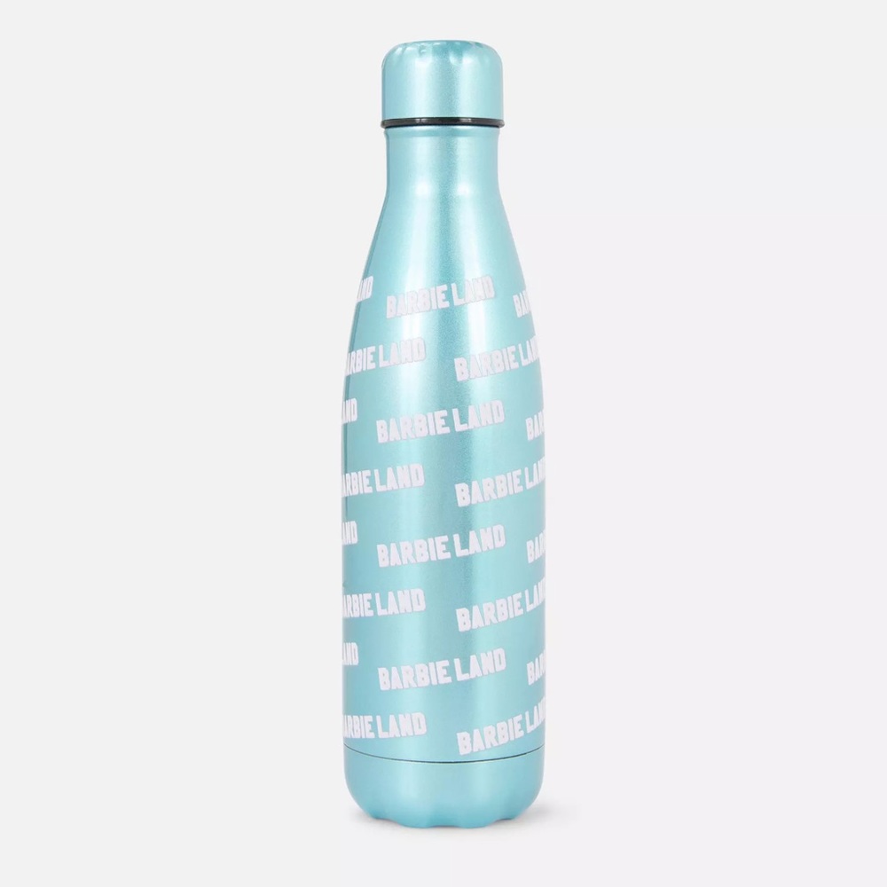NWT Barbie Land Metal Water Bottle PRIMARK Exclusive